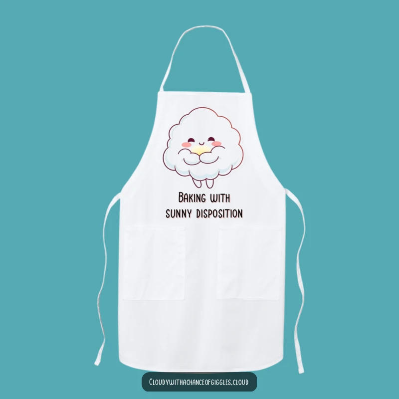 Funny Cloud Sunbeam Hug Apron: Chef's Joy, Practical Funny Gift