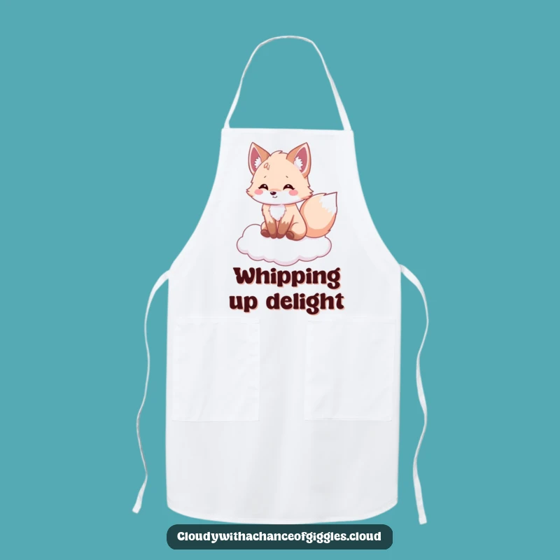 Funny Fox Baker's Apron: Hilarious Kitchen Wear for Joyful Cooks