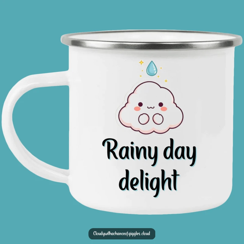 Funny Cloud Animal Camping Mug: Magical Adventures Await!