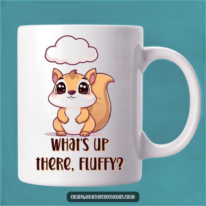 Funny Squirrel Cloud Watching Mug: A Hilarious Gift for Nature Lovers
