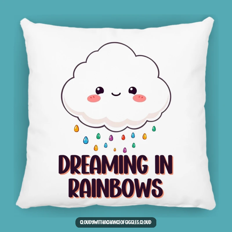 Funny Cloud Rain Pillow - Cozy Comfort, Colorful Companions, Cute Gift