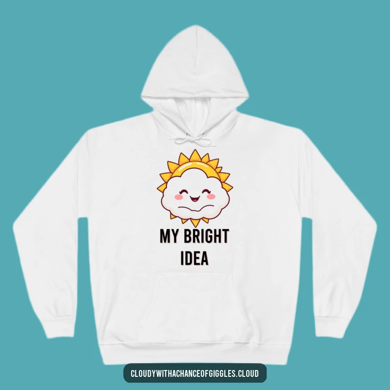 Funny Sun Cloud Cozy Hoodie: Warm & Hilarious Comfort for All