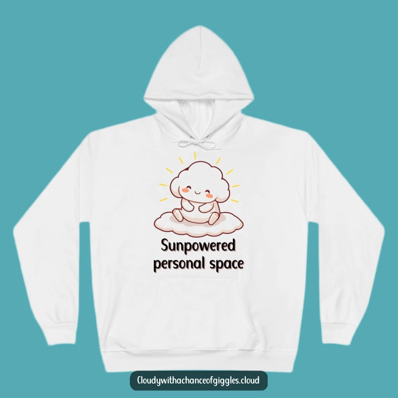 Funny Cloud Animal Hoodie: Cozy Sunny Stretch, Warm Hug Hoodie Gift
