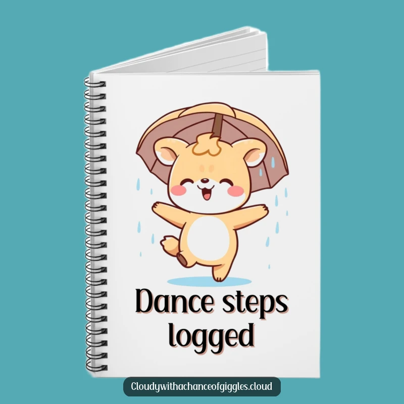Funny Animal Rain Dance Notebook: Cute Journal for Ideas, Perfect Funny Gift