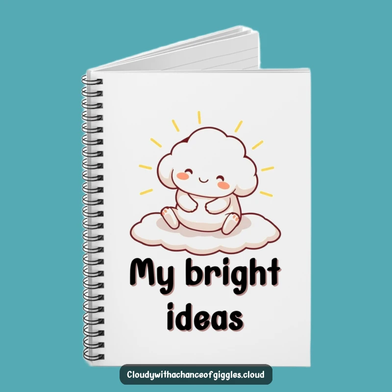 Funny Cloud Animal Notebook: Sunny Stretch Ideas, Cute Journal Gift