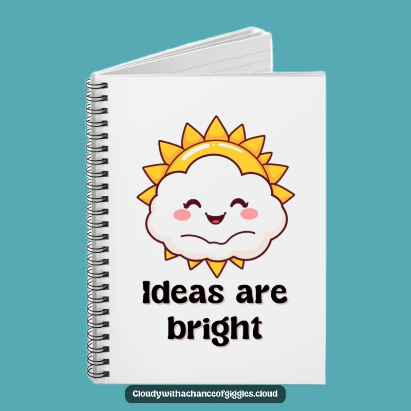 Funny Sun Cloud Journal: Hilarious Notebook for Bright Ideas