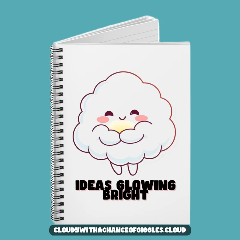 Funny Cloud Sunbeam Hug Notebook: Journal Your Sunshine, Cute Funny Gift