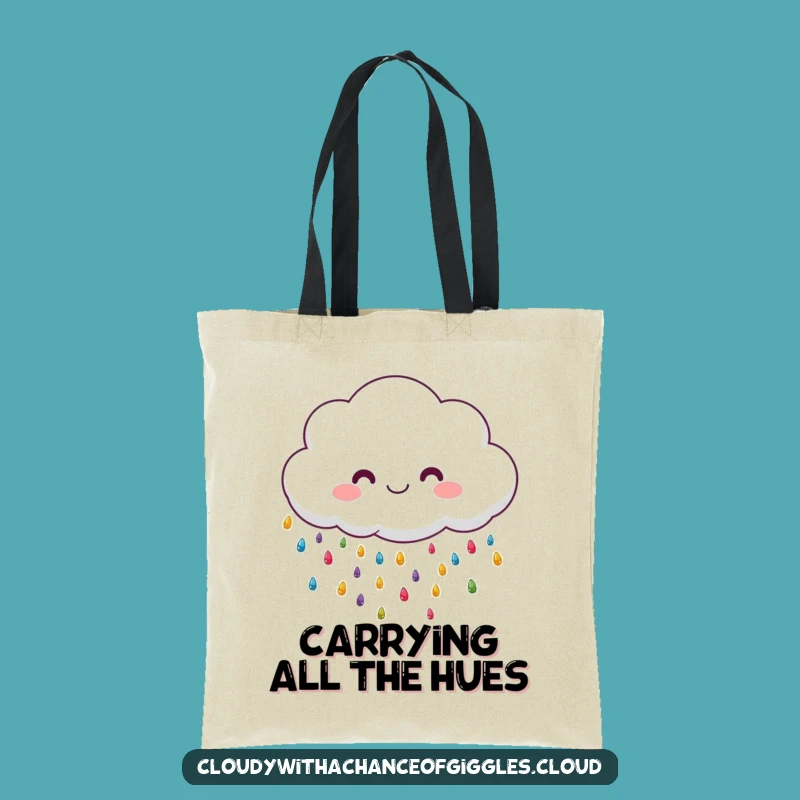 Funny Fluffy Cloud Tote Bag: Spacious & Hilarious Carry-All Gift